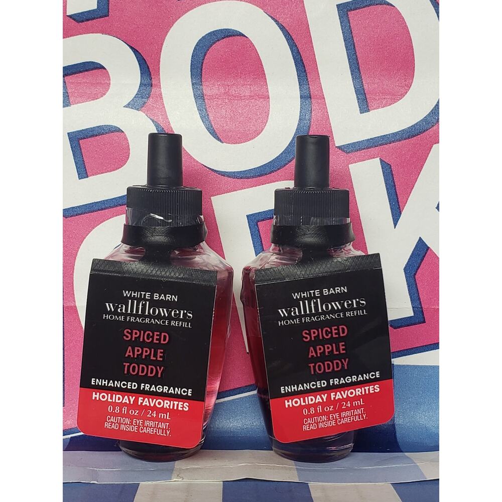 BBW Spiced Apple Toddy HOLIDAY FAVORITES Wallflower Refills
